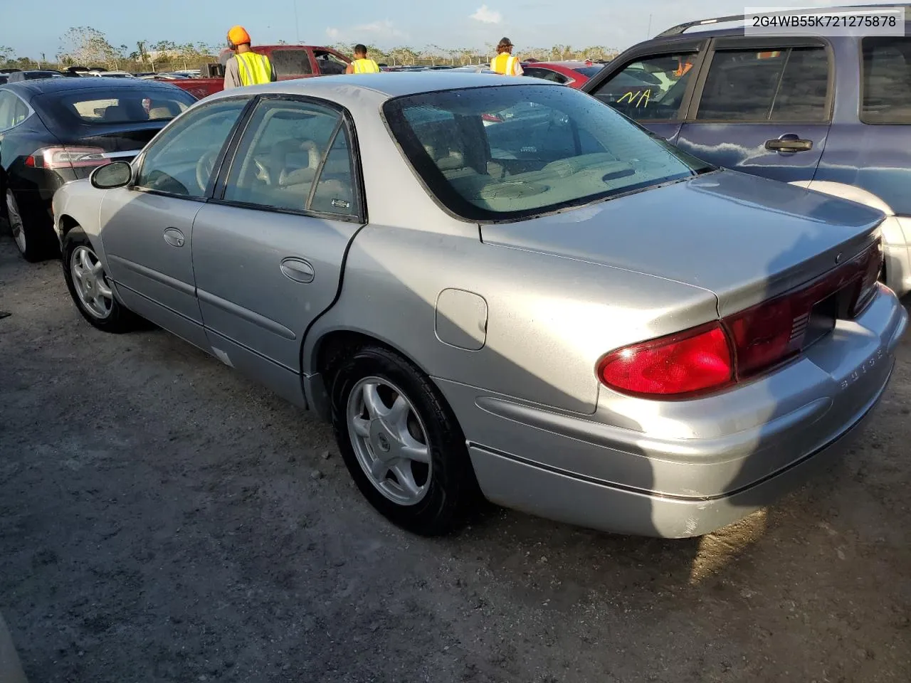 2002 Buick Regal Ls VIN: 2G4WB55K721275878 Lot: 74453794