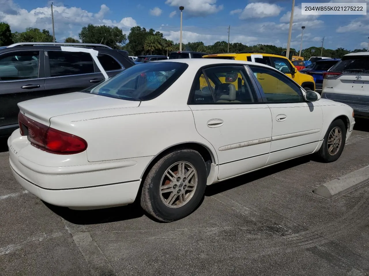 2002 Buick Regal Ls VIN: 2G4WB55K021275222 Lot: 74705994