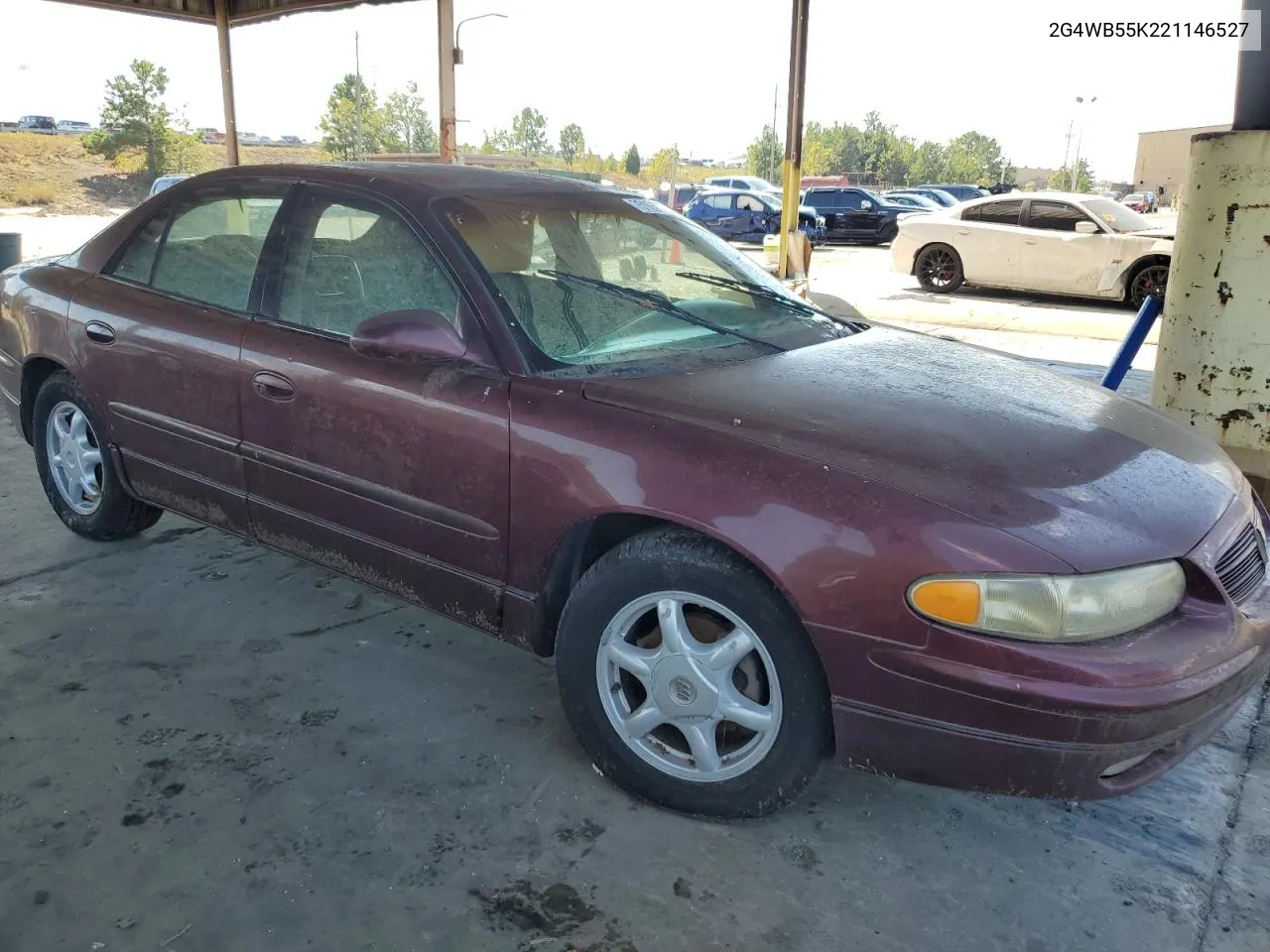 2002 Buick Regal Ls VIN: 2G4WB55K221146527 Lot: 75100704