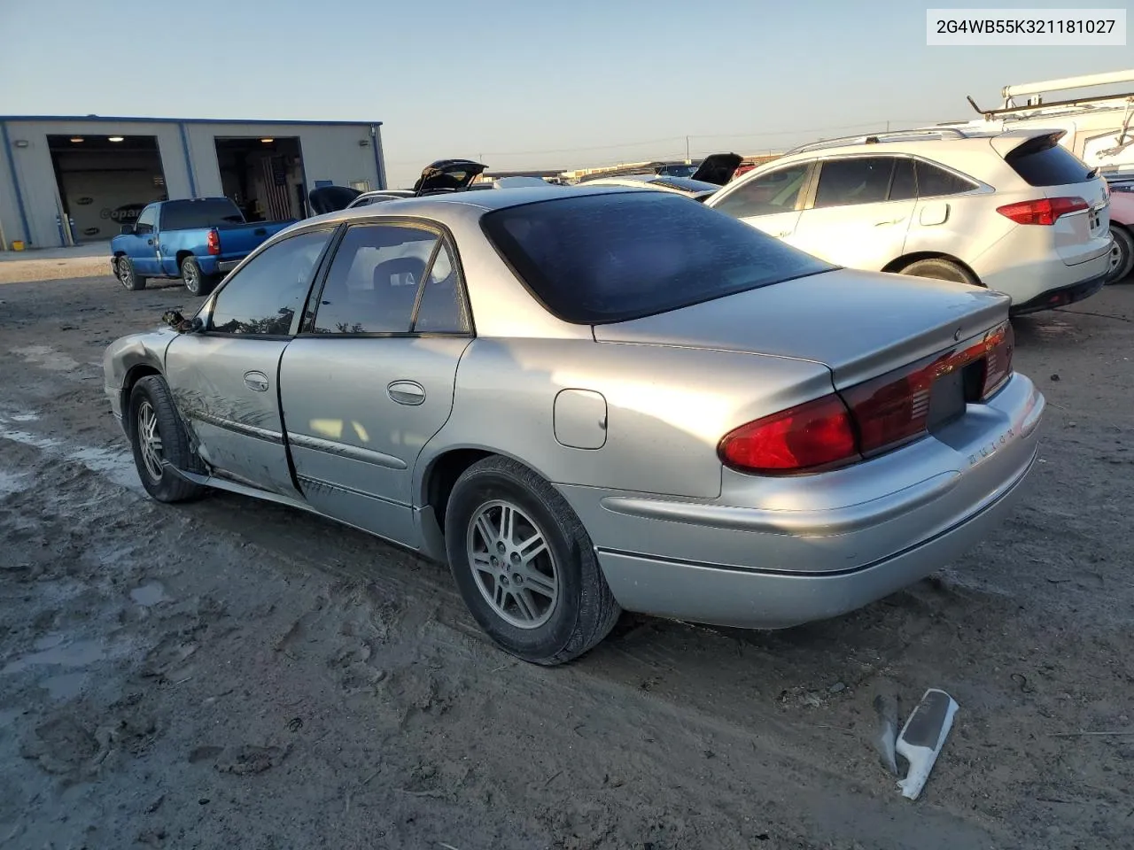 2002 Buick Regal Ls VIN: 2G4WB55K321181027 Lot: 78691344