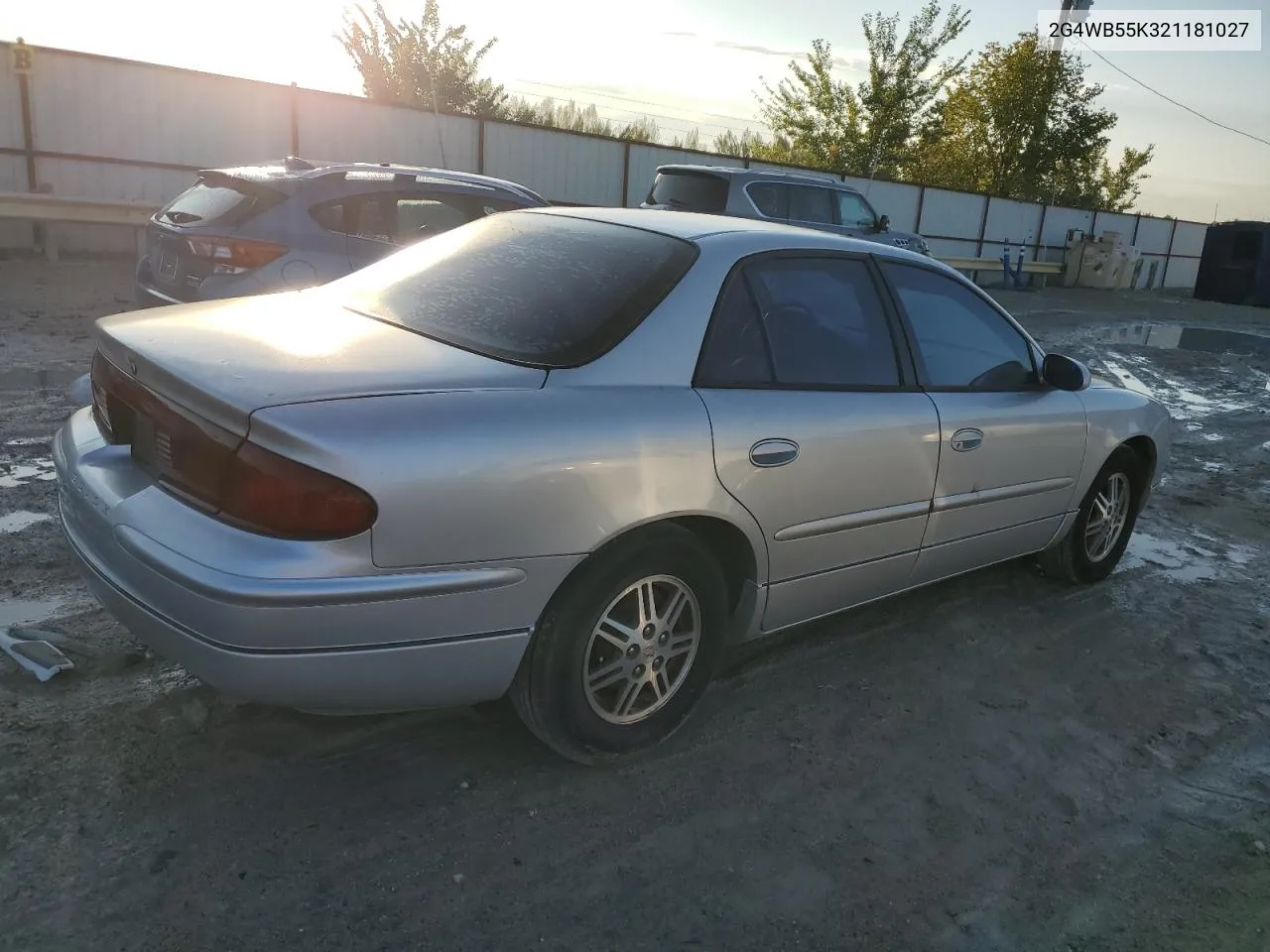 2002 Buick Regal Ls VIN: 2G4WB55K321181027 Lot: 78691344