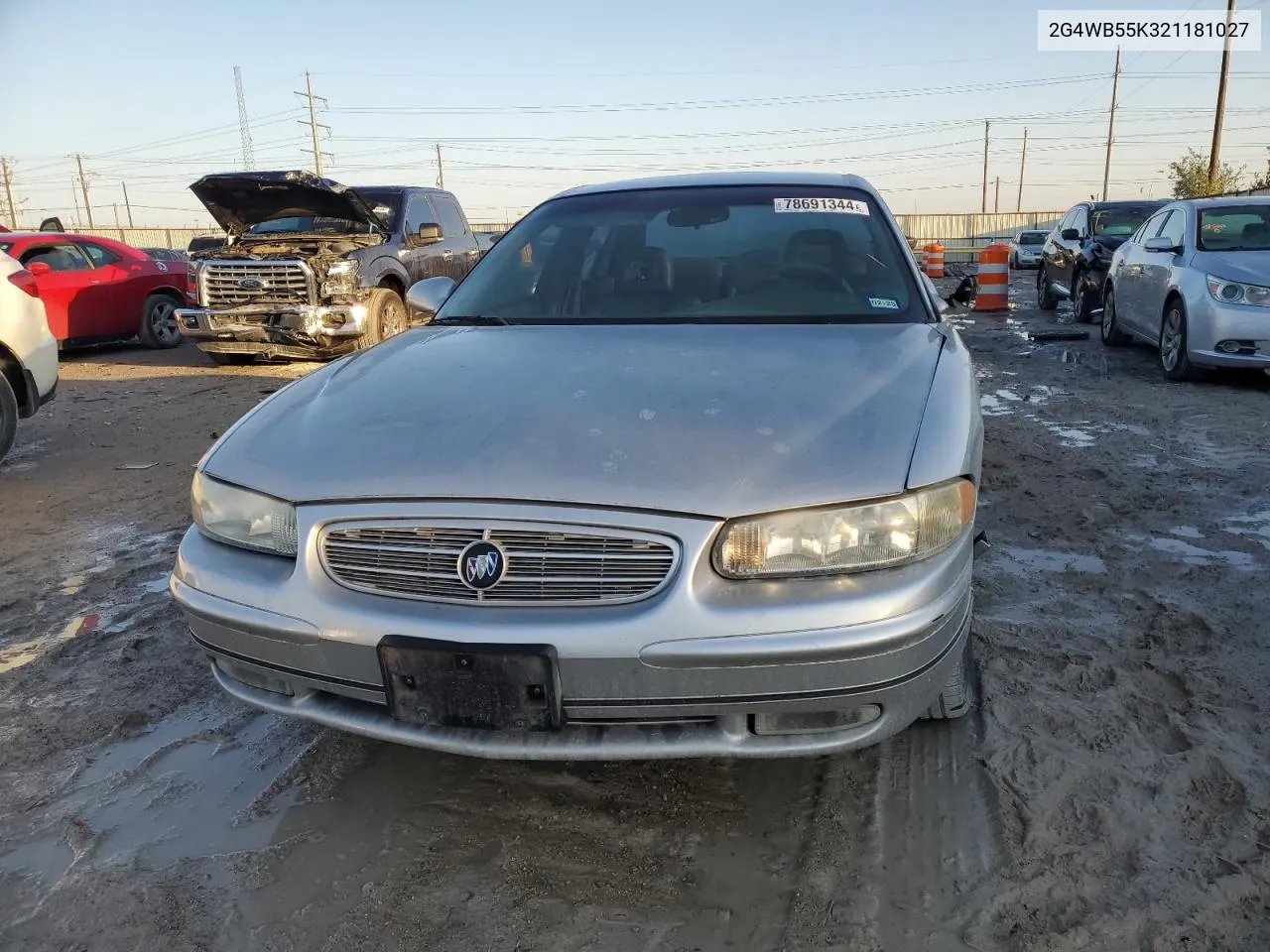 2002 Buick Regal Ls VIN: 2G4WB55K321181027 Lot: 78691344