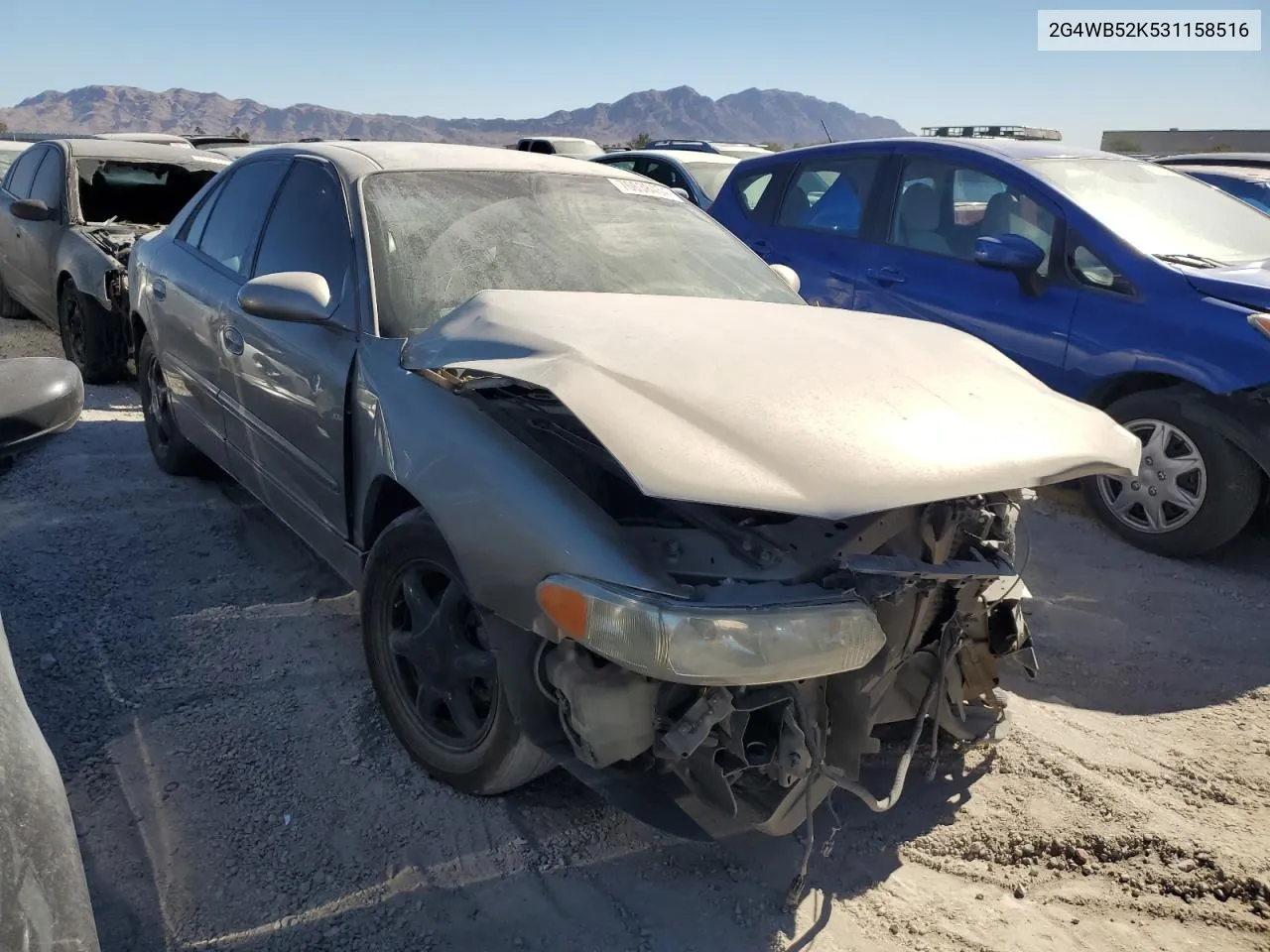 2003 Buick Regal Ls VIN: 2G4WB52K531158516 Lot: 76638454