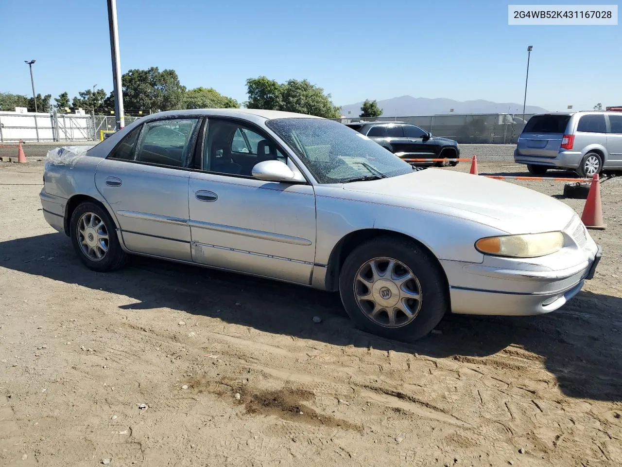 2003 Buick Regal Ls VIN: 2G4WB52K431167028 Lot: 77030734