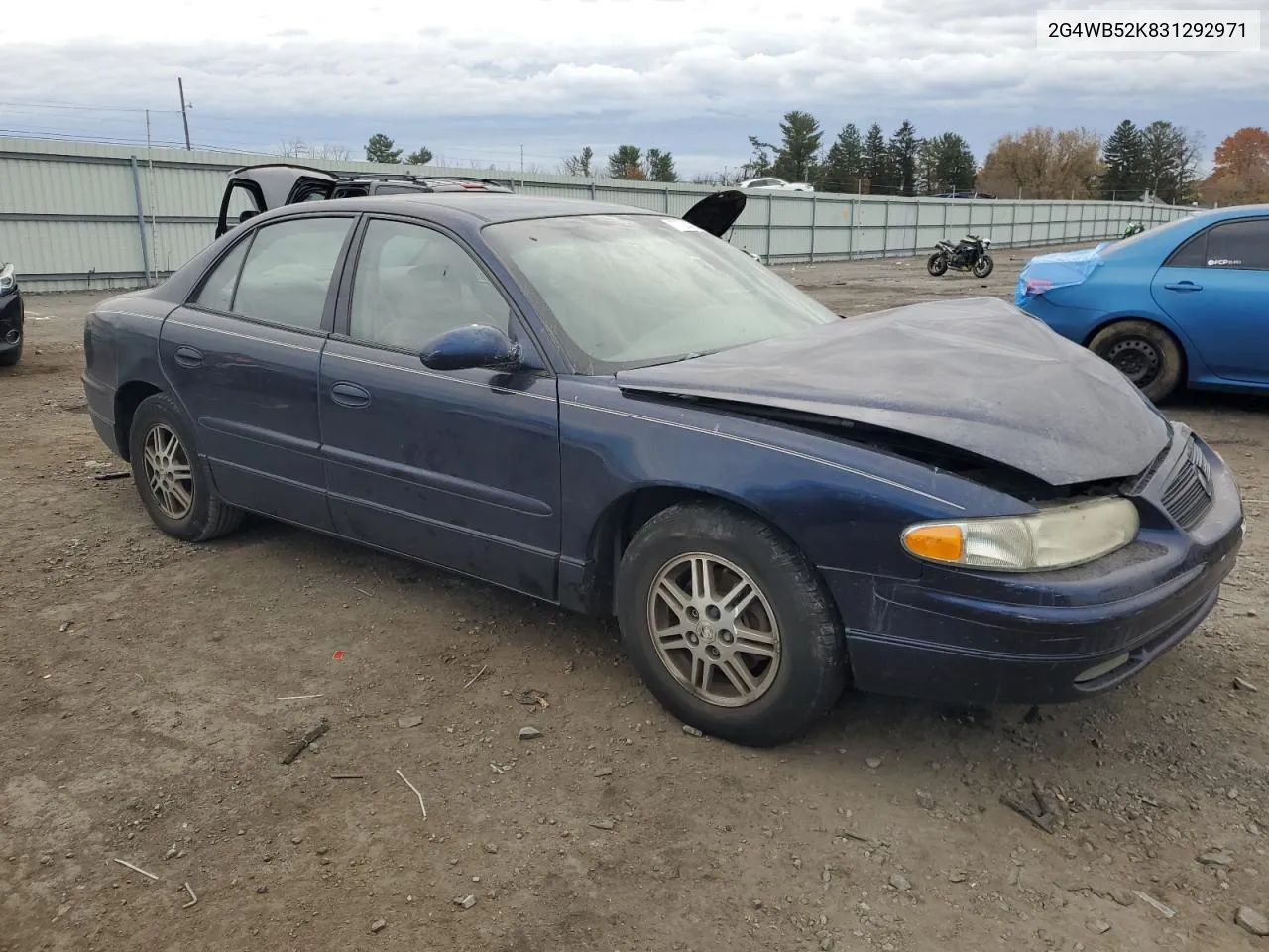 2003 Buick Regal Ls VIN: 2G4WB52K831292971 Lot: 77234264