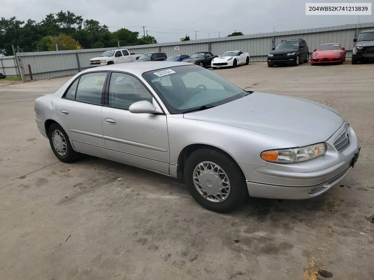 2004 Buick Regal Ls VIN: 2G4WB52K741213839 Lot: 52353524