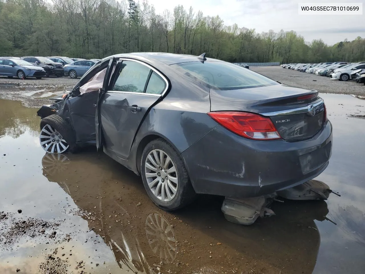 2011 Buick Regal Cxl VIN: W04GS5EC7B1010699 Lot: 46254143