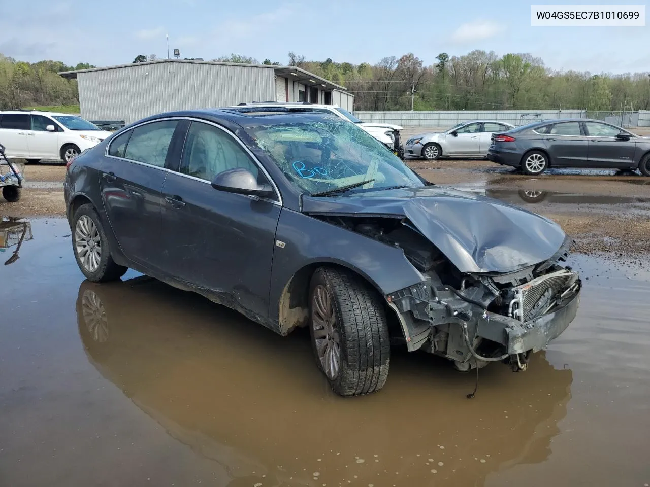 2011 Buick Regal Cxl VIN: W04GS5EC7B1010699 Lot: 46254143