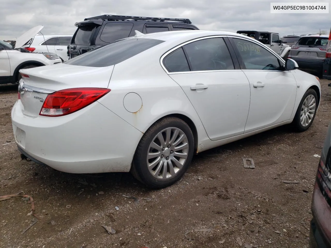 2011 Buick Regal Cxl VIN: W04GP5EC9B1004744 Lot: 52770624