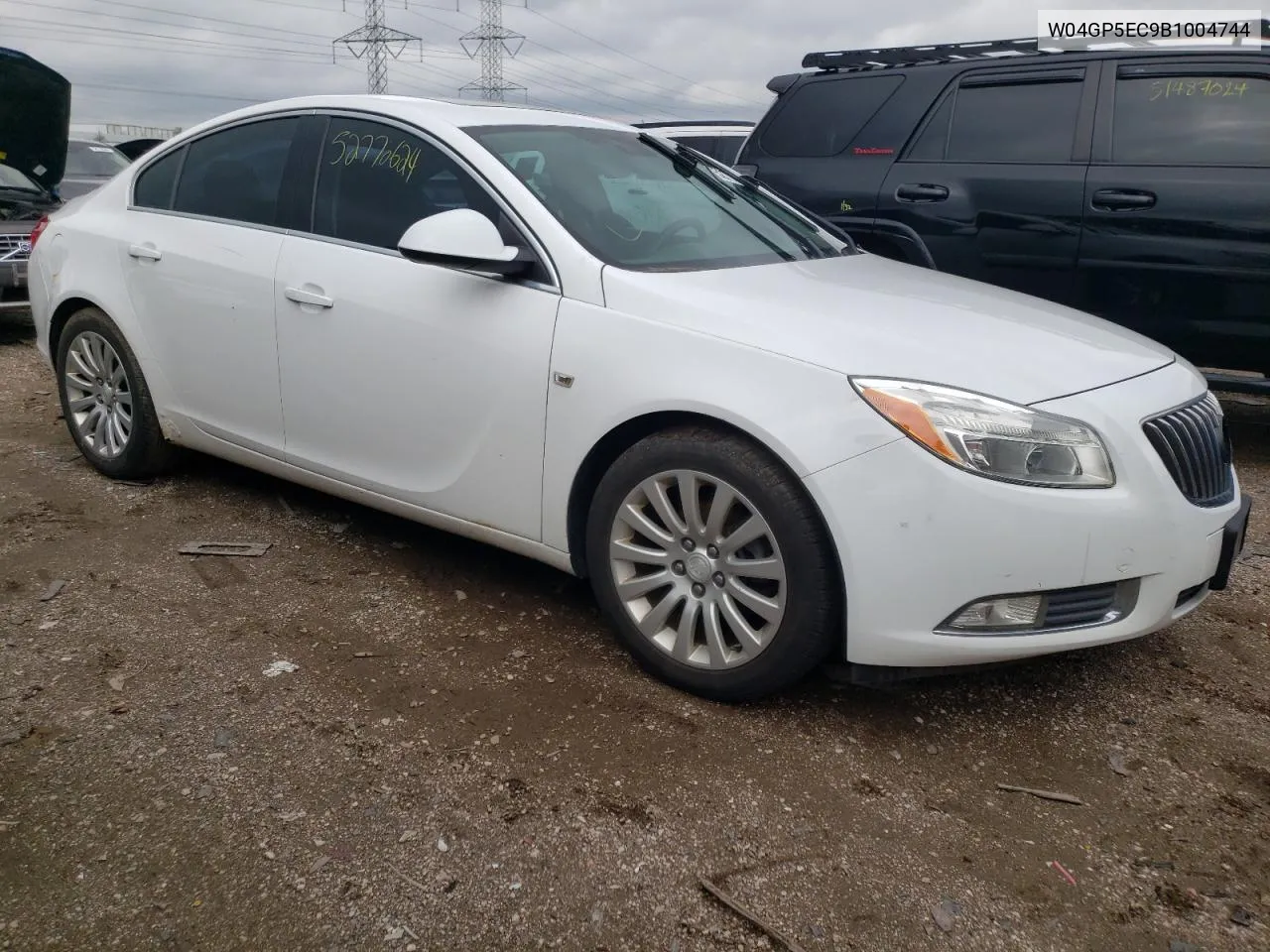 2011 Buick Regal Cxl VIN: W04GP5EC9B1004744 Lot: 52770624