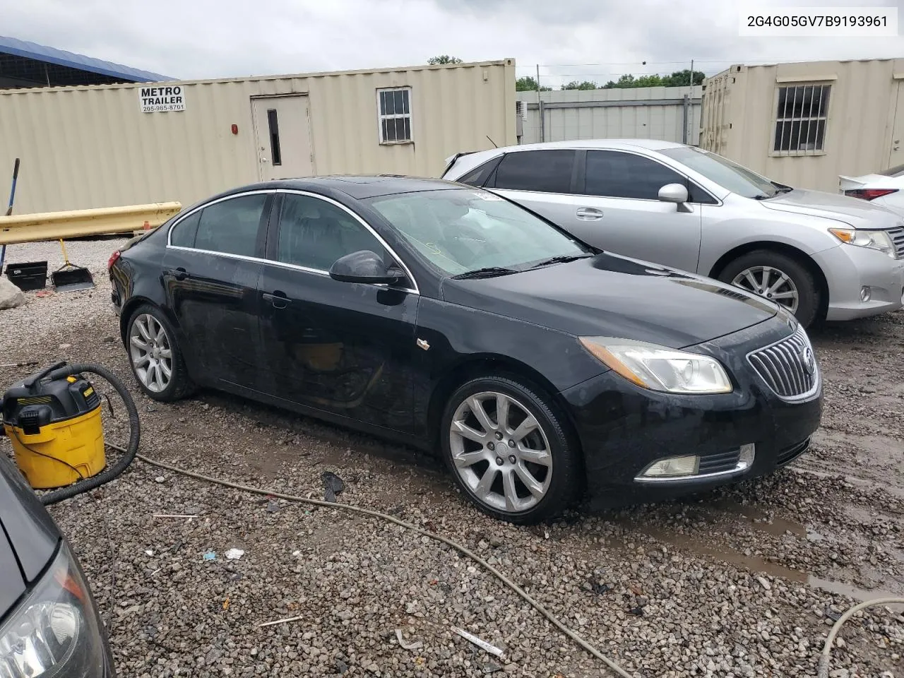 2011 Buick Regal Cxl VIN: 2G4G05GV7B9193961 Lot: 54771284