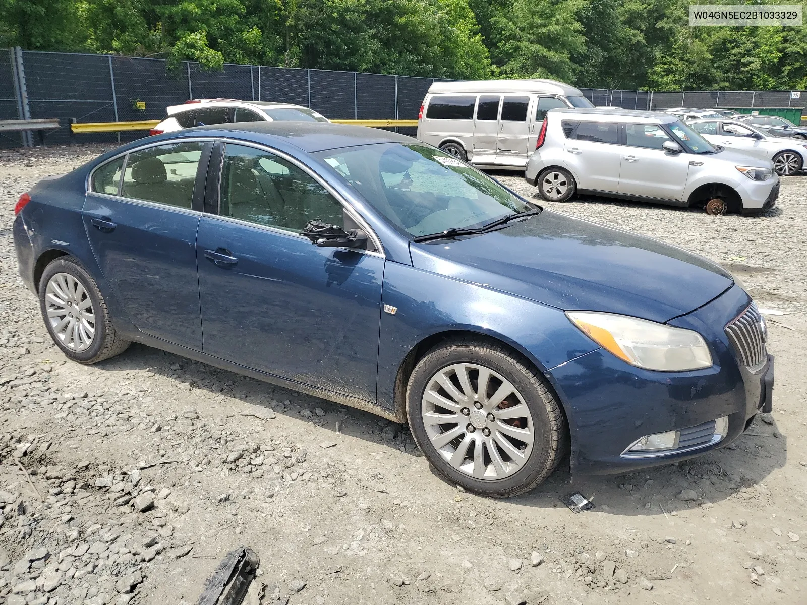 2011 Buick Regal Cxl VIN: W04GN5EC2B1033329 Lot: 56009384