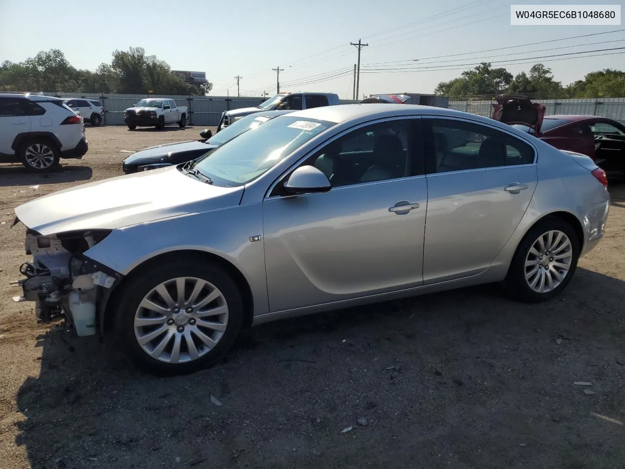 2011 Buick Regal Cxl VIN: W04GR5EC6B1048680 Lot: 60873994