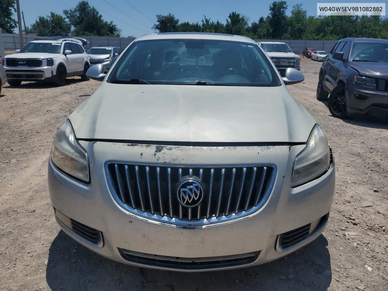 2011 Buick Regal Cxl VIN: W04GW5EV9B1082882 Lot: 61769004