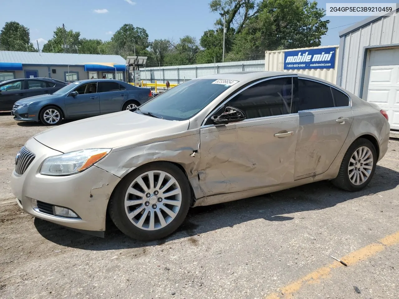 2011 Buick Regal Cxl VIN: 2G4GP5EC3B9210459 Lot: 62336654