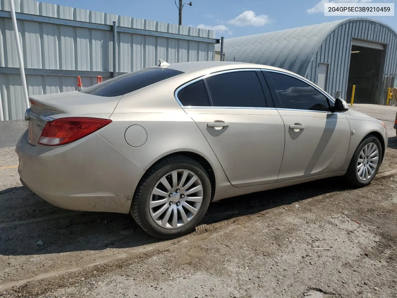 2011 Buick Regal Cxl VIN: 2G4GP5EC3B9210459 Lot: 62336654