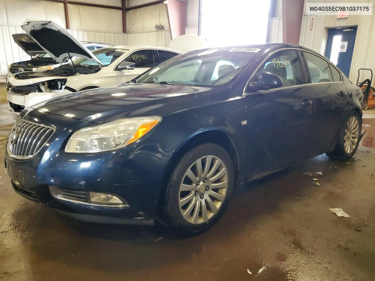 2011 Buick Regal Cxl VIN: W04GS5EC9B1037175 Lot: 63312864