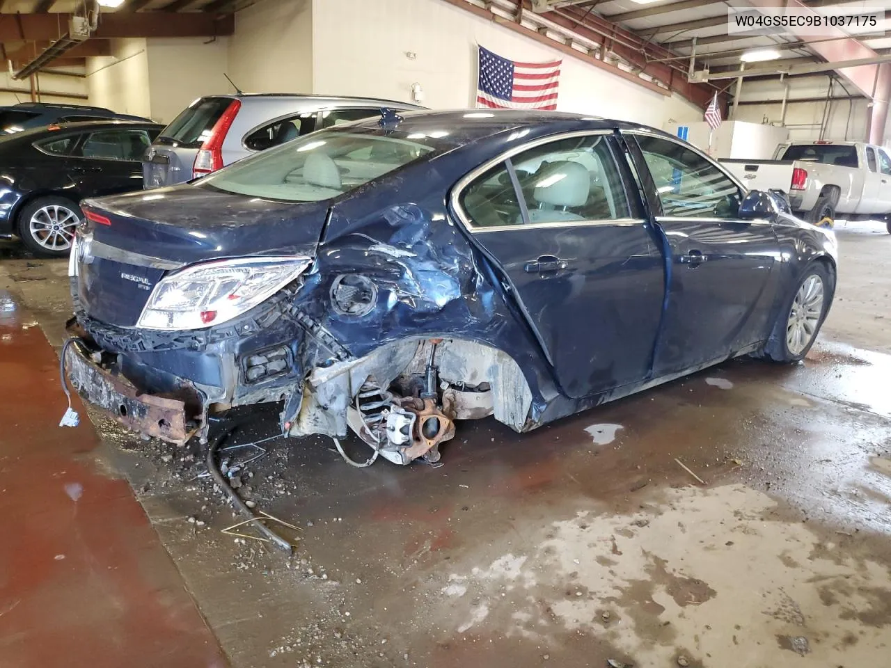 2011 Buick Regal Cxl VIN: W04GS5EC9B1037175 Lot: 63312864