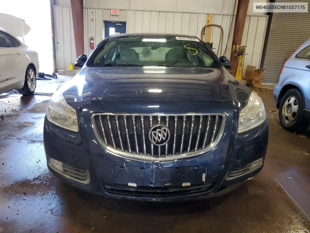 2011 Buick Regal Cxl VIN: W04GS5EC9B1037175 Lot: 63312864