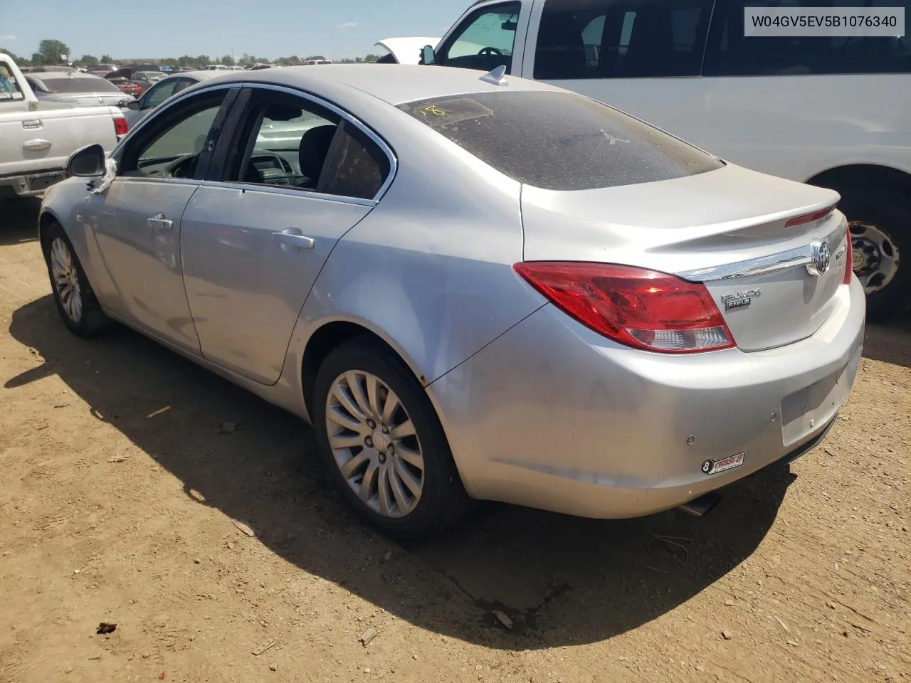 2011 Buick Regal Cxl VIN: W04GV5EV5B1076340 Lot: 66847104