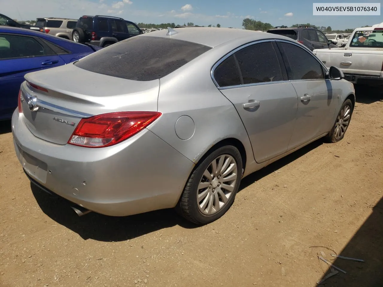 2011 Buick Regal Cxl VIN: W04GV5EV5B1076340 Lot: 66847104