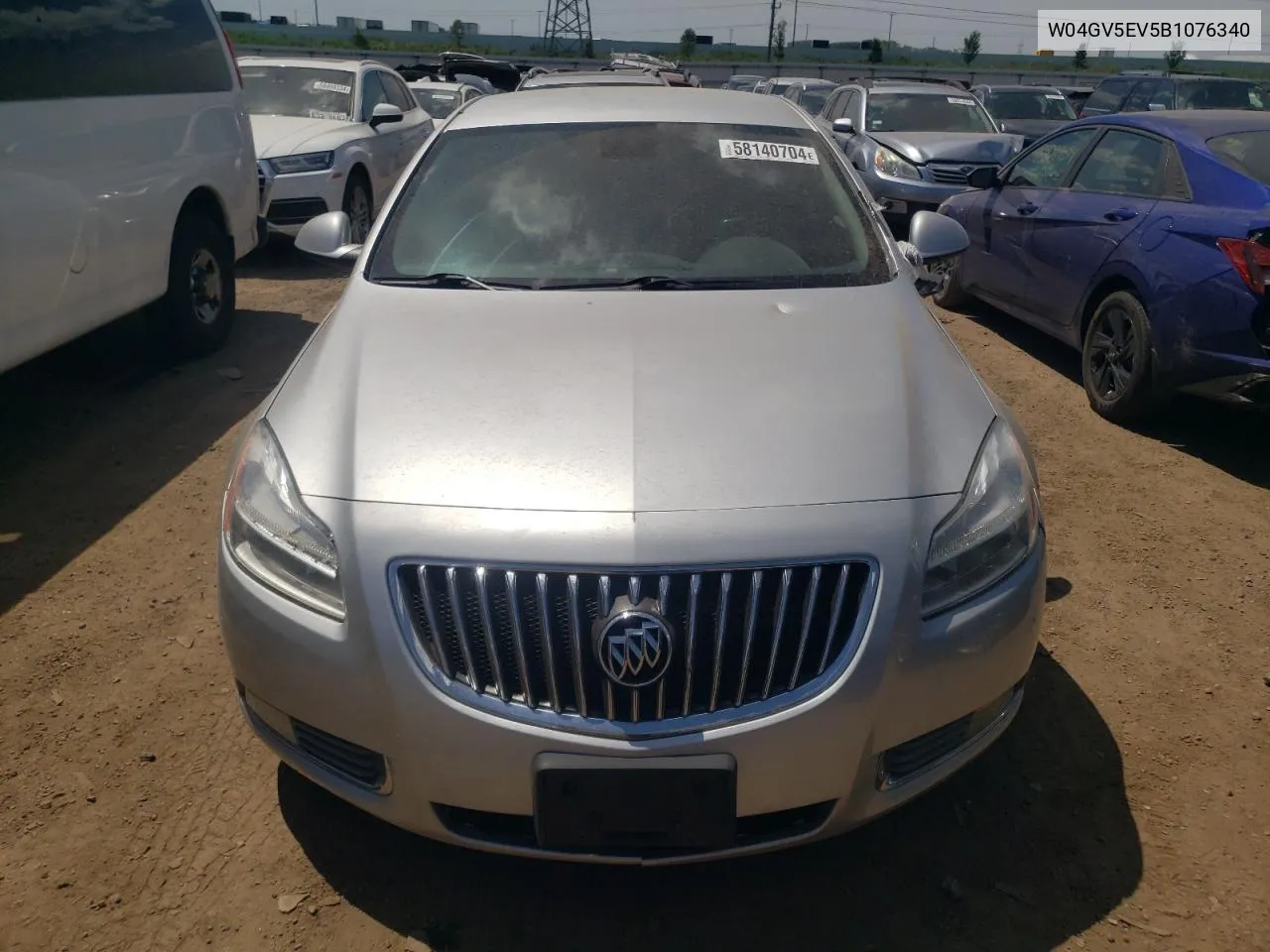 2011 Buick Regal Cxl VIN: W04GV5EV5B1076340 Lot: 66847104