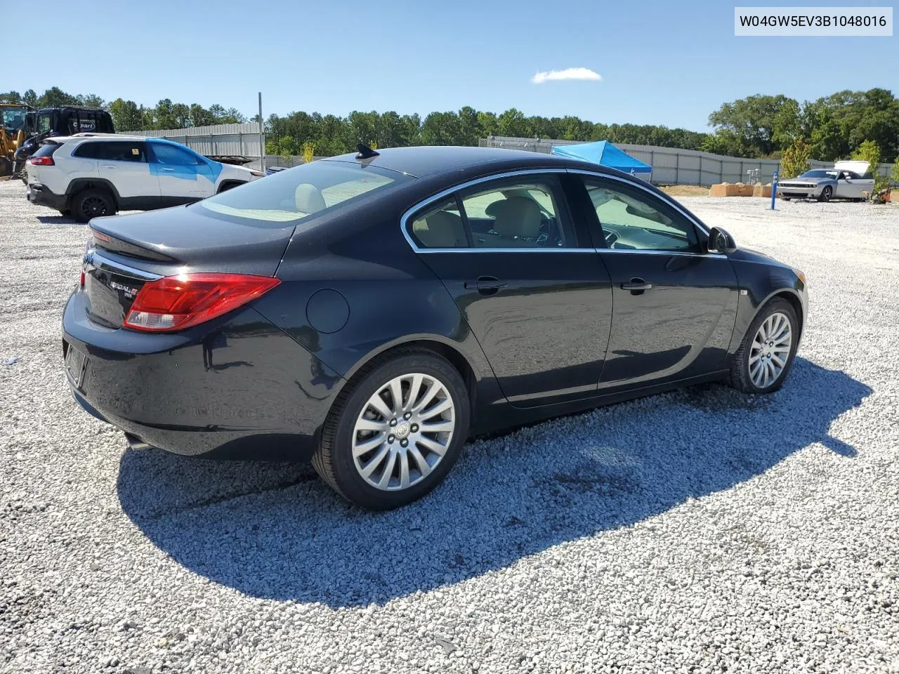 W04GW5EV3B1048016 2011 Buick Regal Cxl