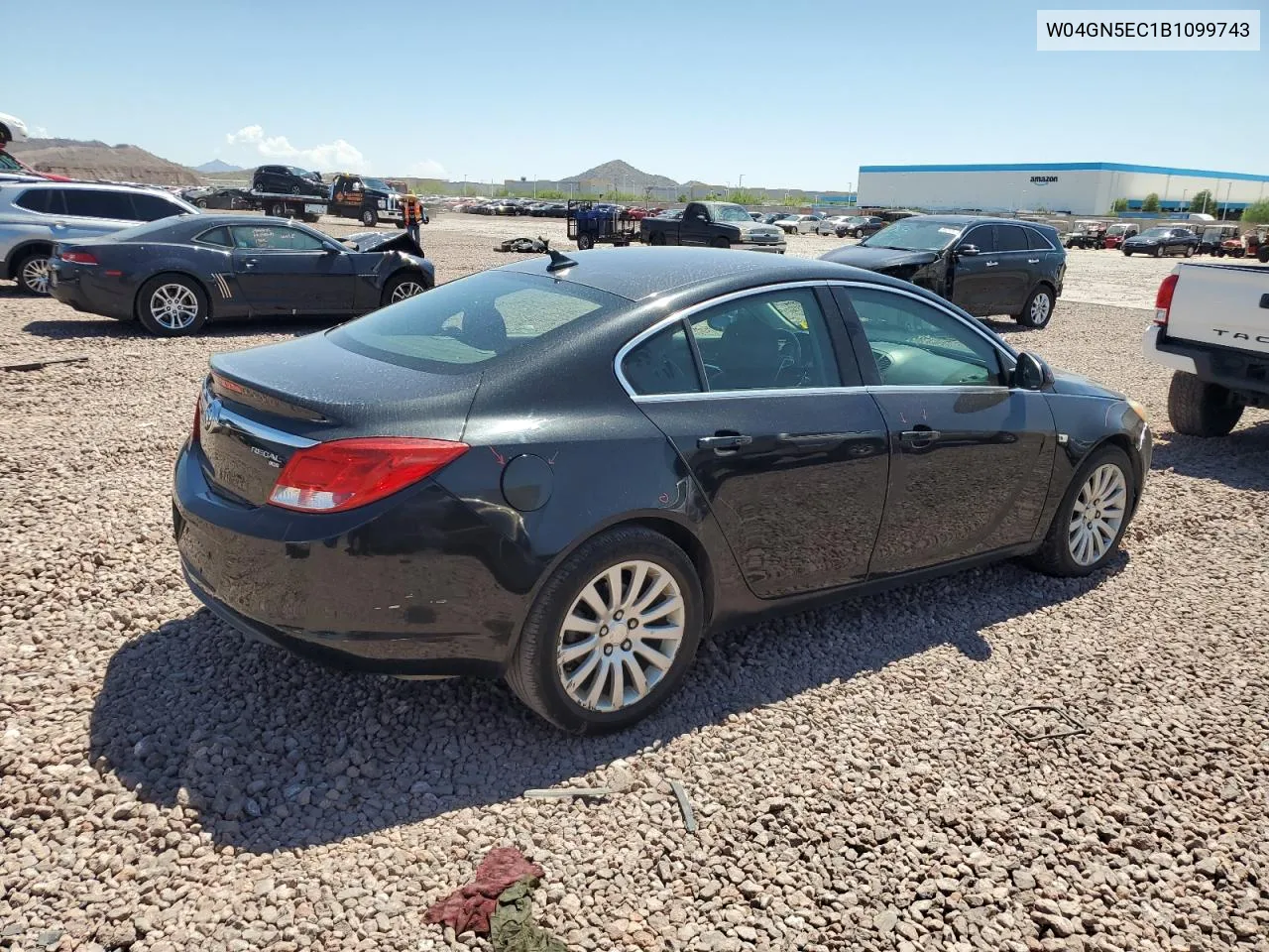 2011 Buick Regal Cxl VIN: W04GN5EC1B1099743 Lot: 68762944