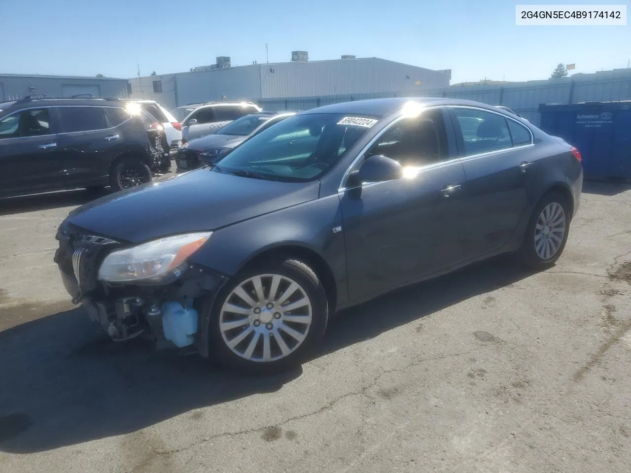 2G4GN5EC4B9174142 2011 Buick Regal Cxl