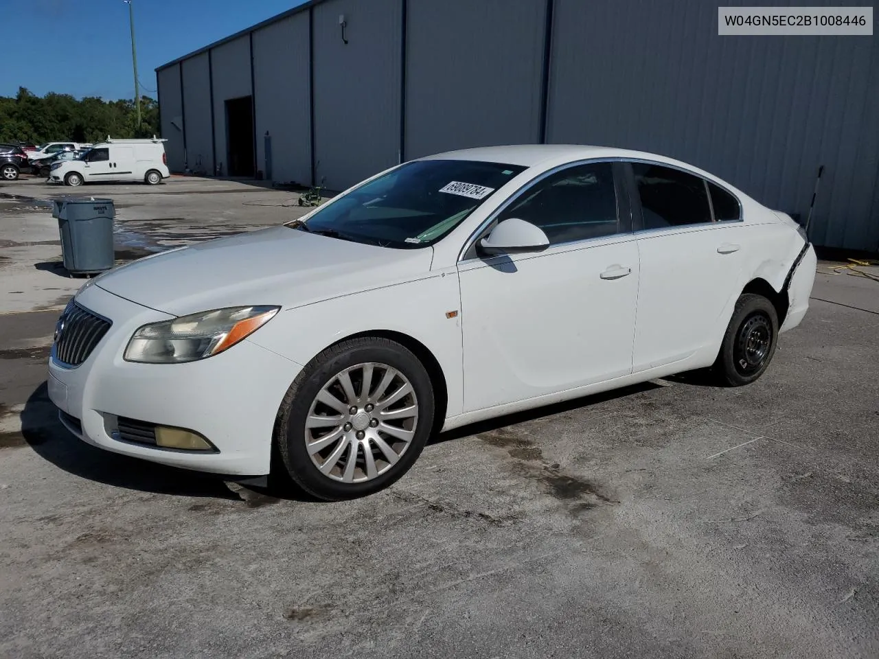 2011 Buick Regal Cxl VIN: W04GN5EC2B1008446 Lot: 69089784