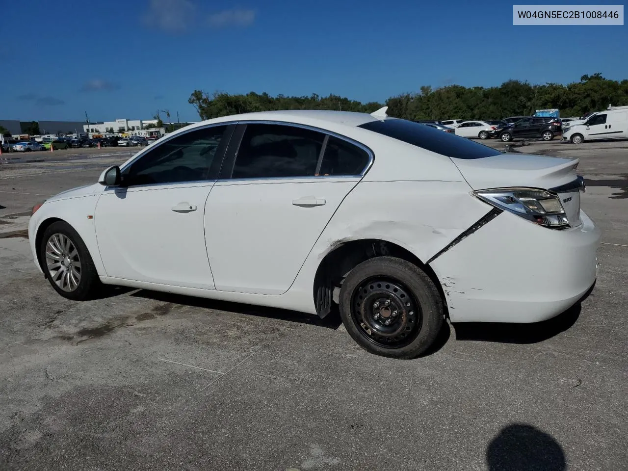 2011 Buick Regal Cxl VIN: W04GN5EC2B1008446 Lot: 69089784