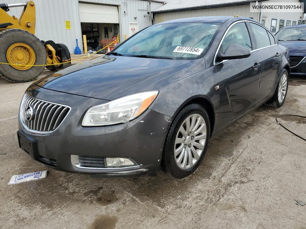 2011 Buick Regal Cxl VIN: W04GN5EC7B1097544 Lot: 69712854