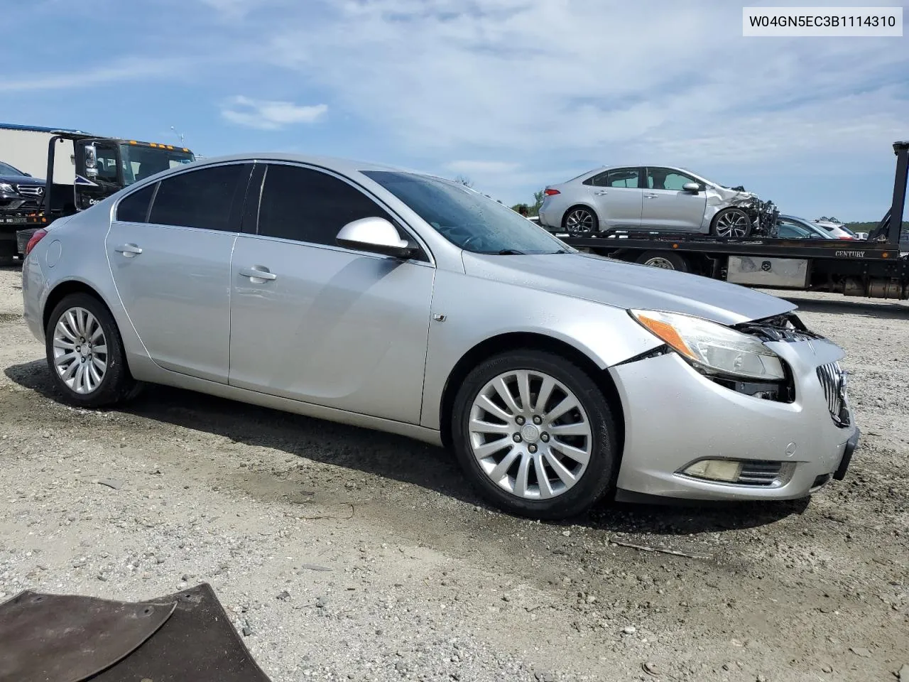 W04GN5EC3B1114310 2011 Buick Regal Cxl