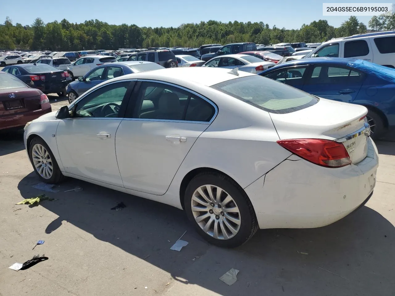 2011 Buick Regal Cxl VIN: 2G4GS5EC6B9195003 Lot: 70007354