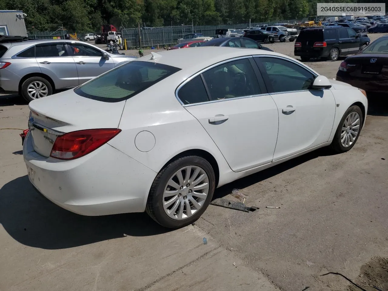 2011 Buick Regal Cxl VIN: 2G4GS5EC6B9195003 Lot: 70007354