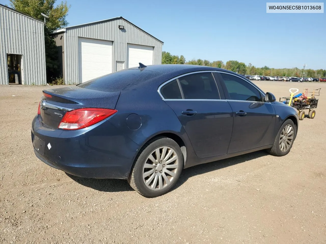 2011 Buick Regal Cxl VIN: W04GN5EC5B1013608 Lot: 70274204