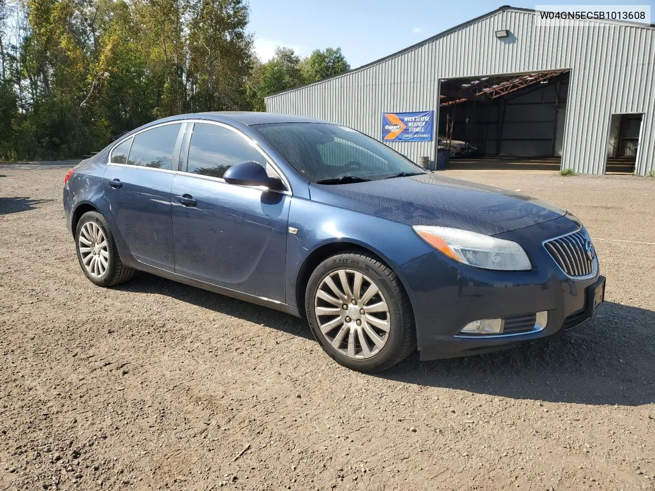 2011 Buick Regal Cxl VIN: W04GN5EC5B1013608 Lot: 70274204