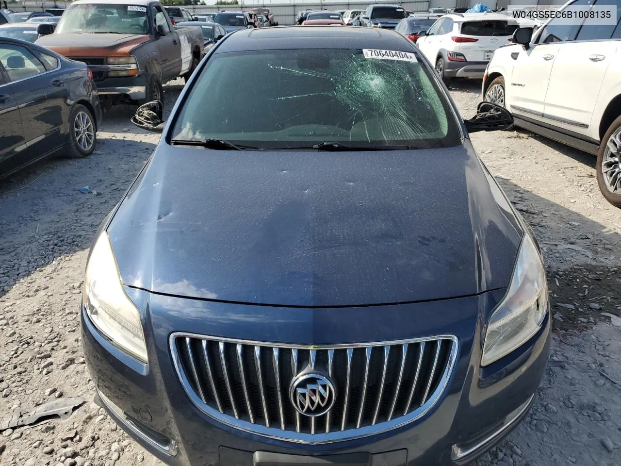 2011 Buick Regal Cxl VIN: W04GS5EC6B1008135 Lot: 70640404