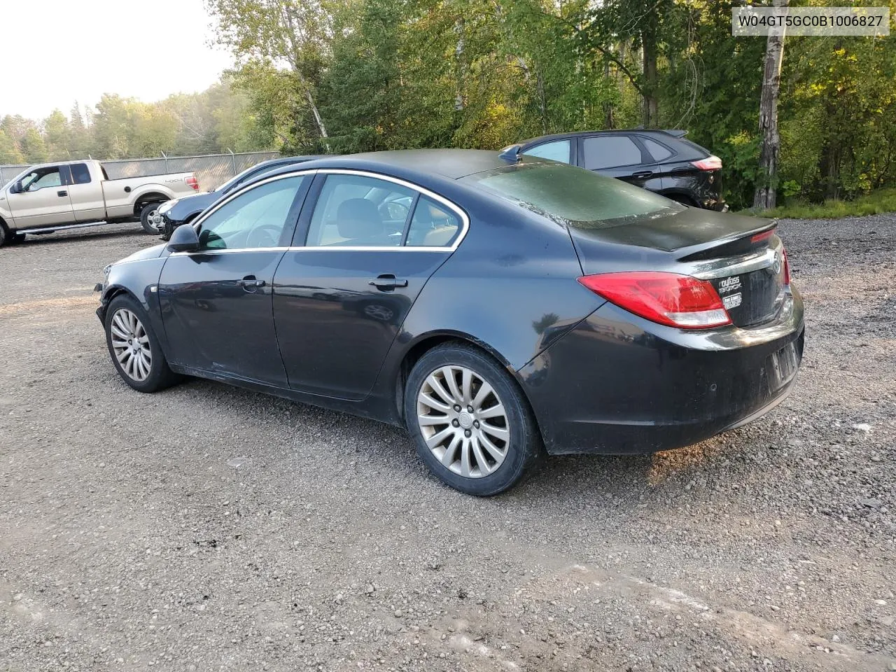 2011 Buick Regal Cxl VIN: W04GT5GC0B1006827 Lot: 70875104