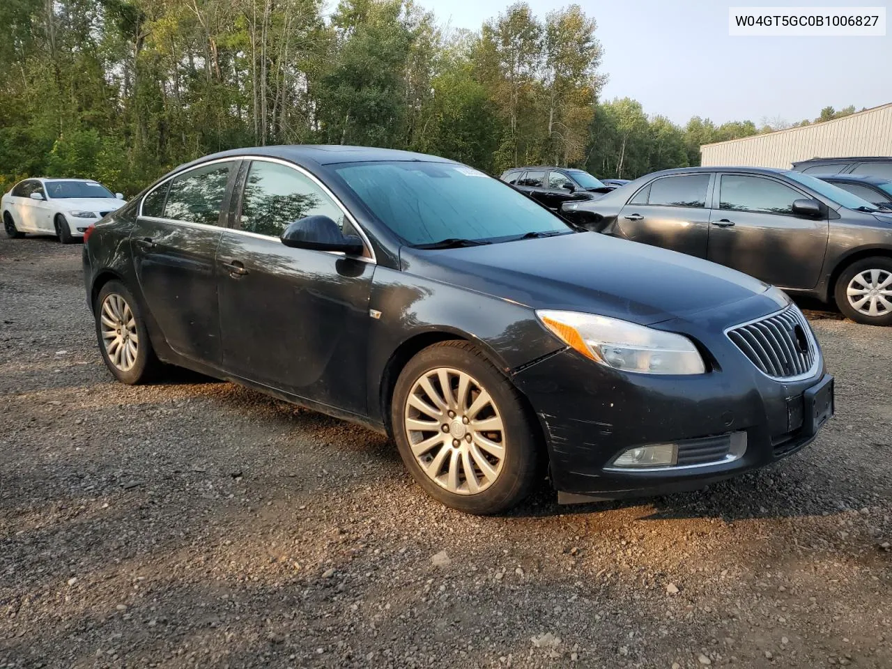 2011 Buick Regal Cxl VIN: W04GT5GC0B1006827 Lot: 70875104