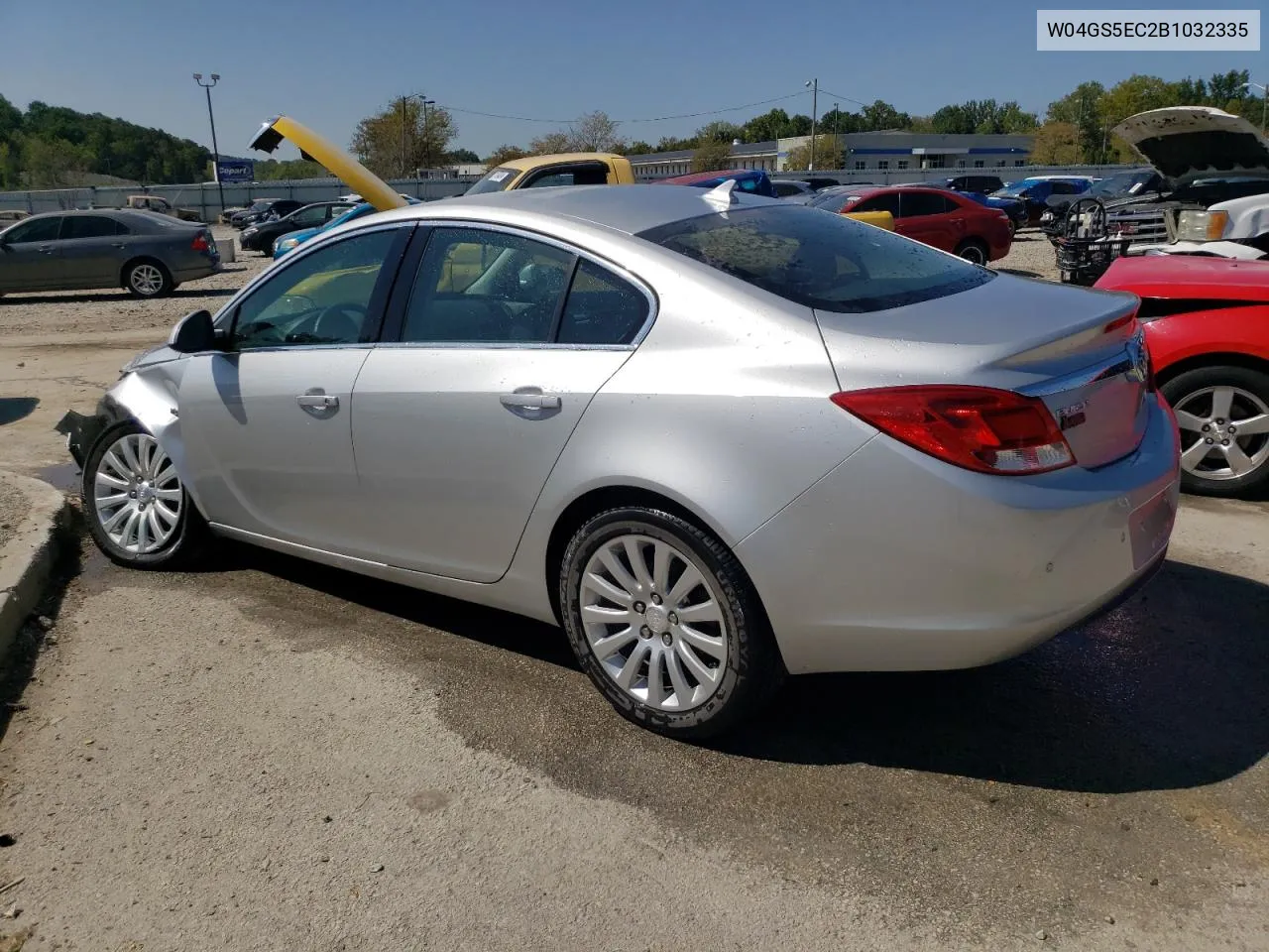 2011 Buick Regal Cxl VIN: W04GS5EC2B1032335 Lot: 70993154