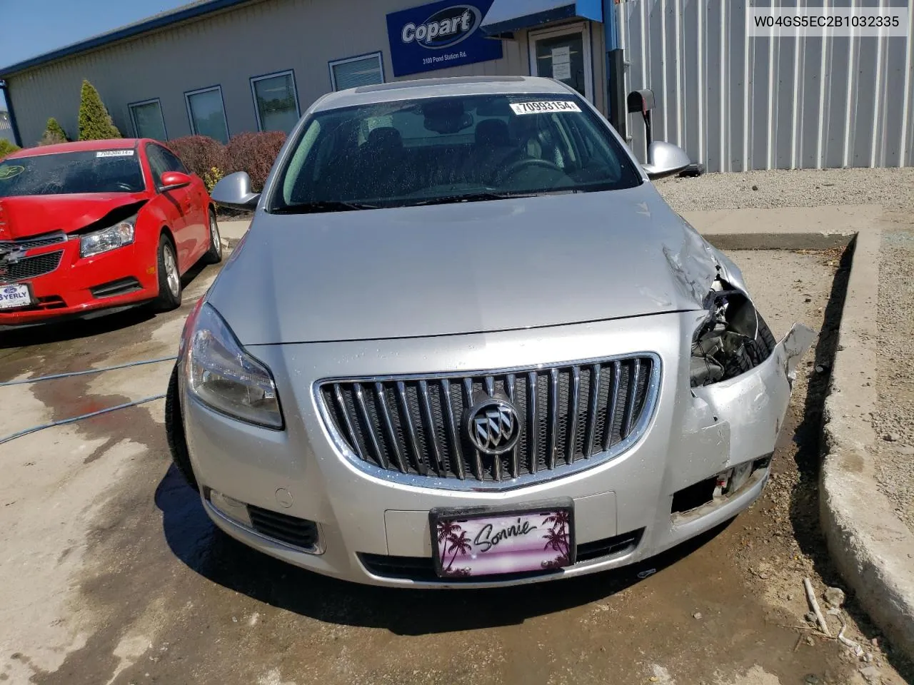 2011 Buick Regal Cxl VIN: W04GS5EC2B1032335 Lot: 70993154