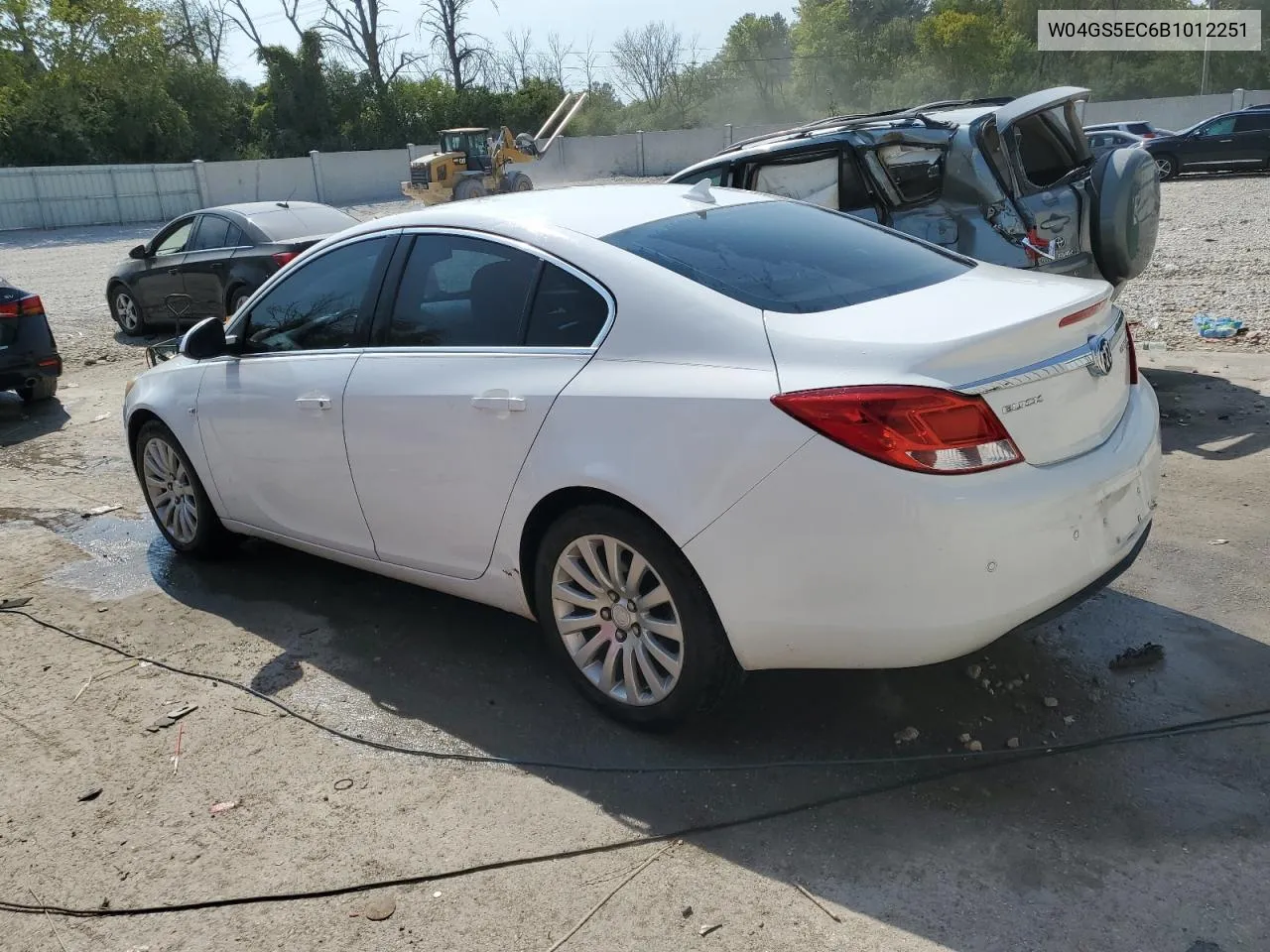 2011 Buick Regal Cxl VIN: W04GS5EC6B1012251 Lot: 71057634