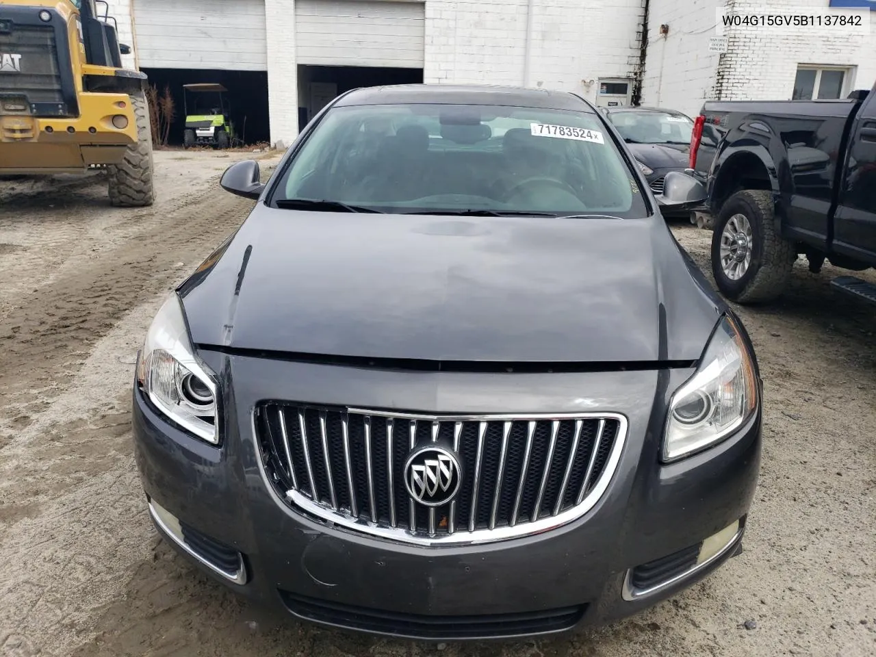 2011 Buick Regal Cxl VIN: W04G15GV5B1137842 Lot: 71783524