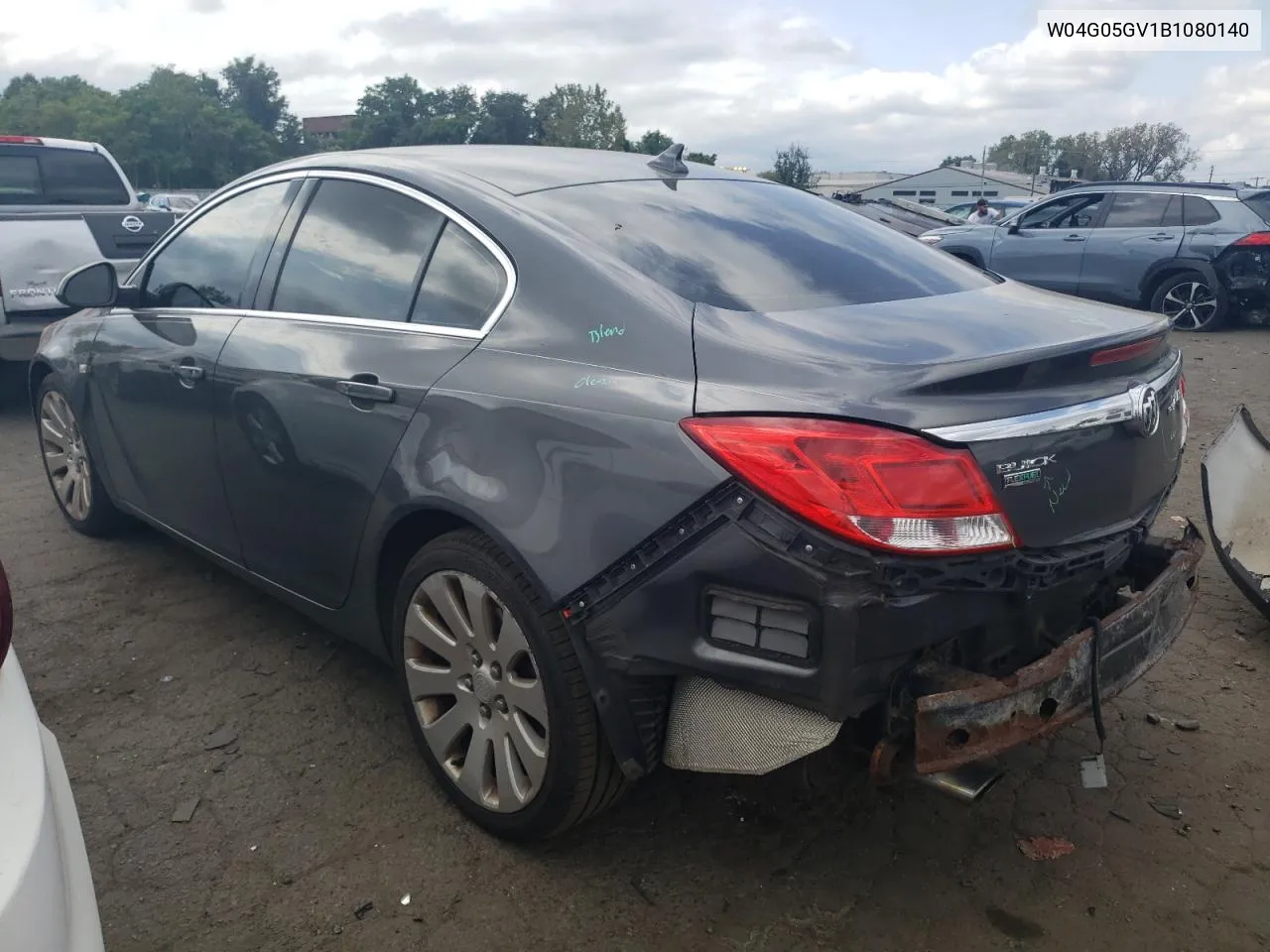 2011 Buick Regal Cxl VIN: W04G05GV1B1080140 Lot: 71938794