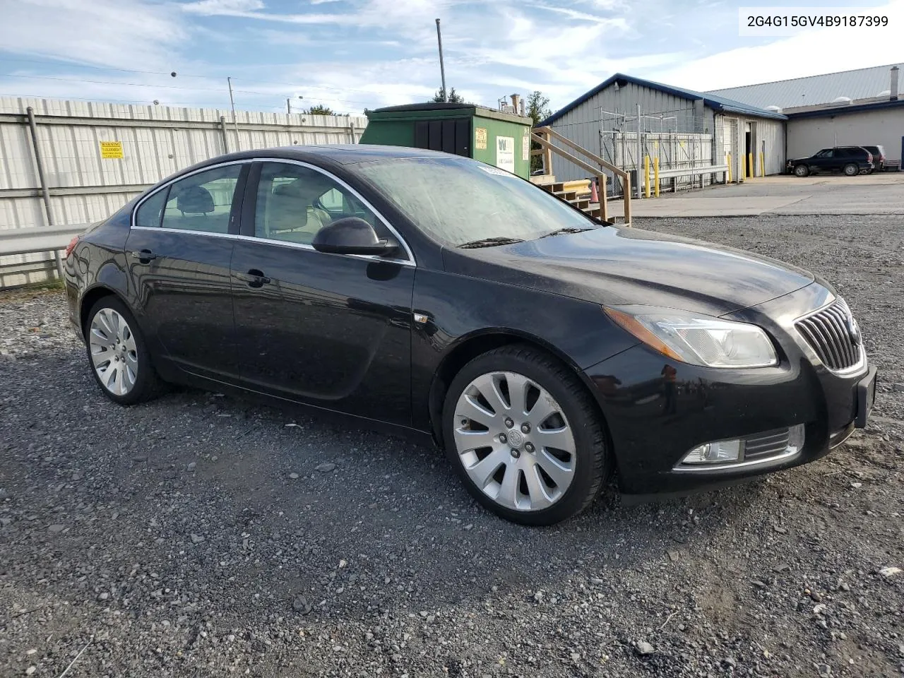 2011 Buick Regal Cxl VIN: 2G4G15GV4B9187399 Lot: 72502374