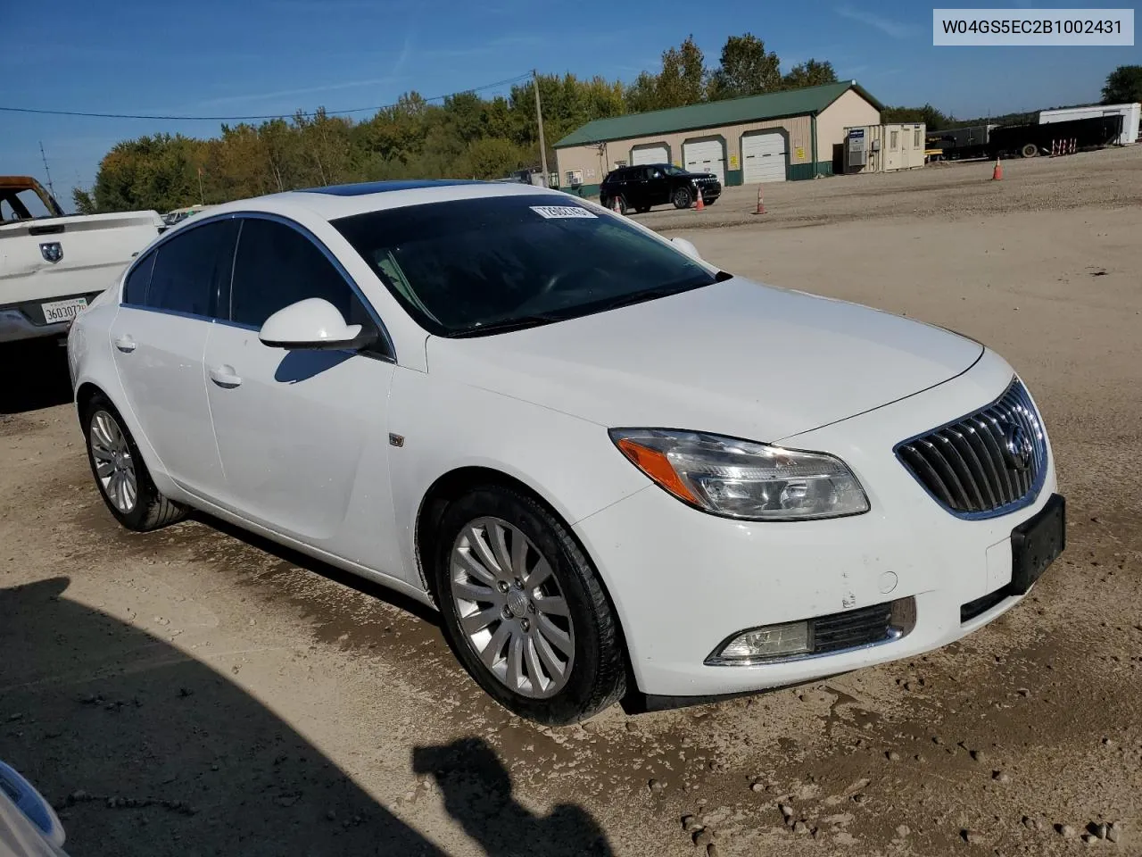 2011 Buick Regal Cxl VIN: W04GS5EC2B1002431 Lot: 72602743