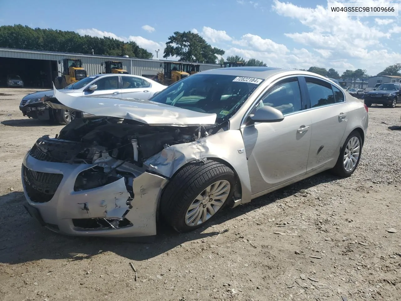 W04GS5EC9B1009666 2011 Buick Regal Cxl