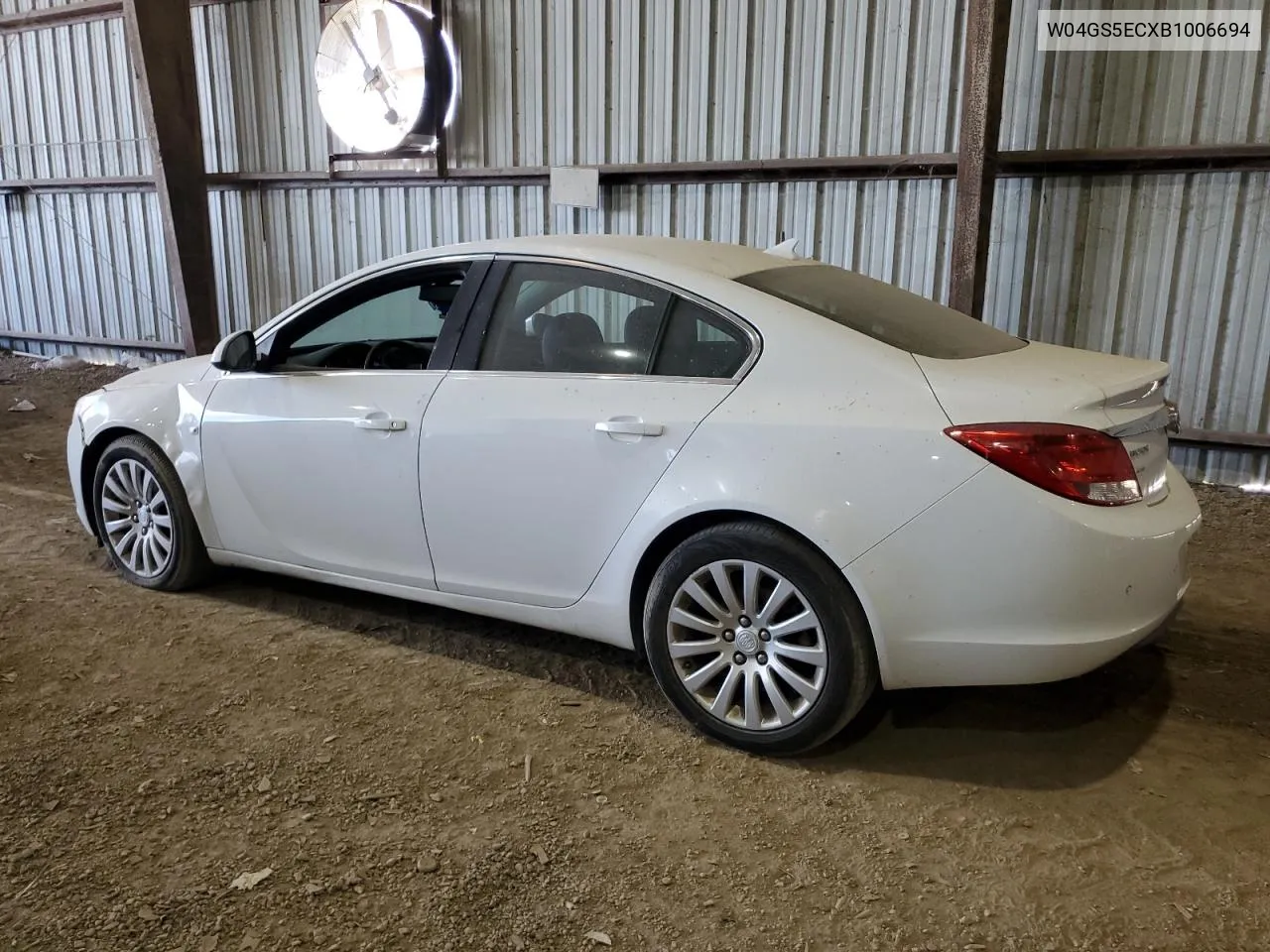 2011 Buick Regal Cxl VIN: W04GS5ECXB1006694 Lot: 73280844