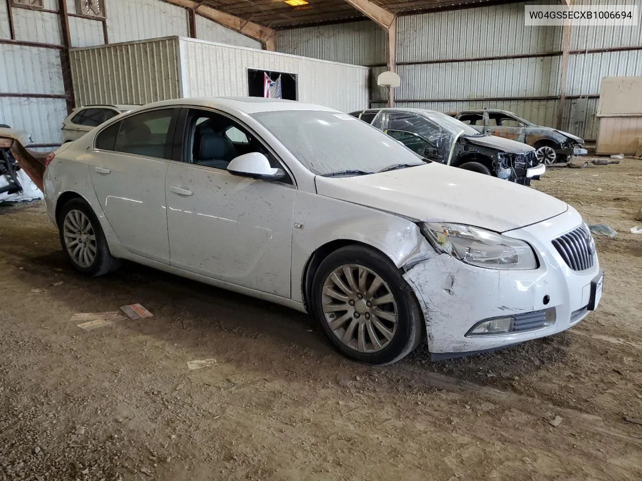 2011 Buick Regal Cxl VIN: W04GS5ECXB1006694 Lot: 73280844